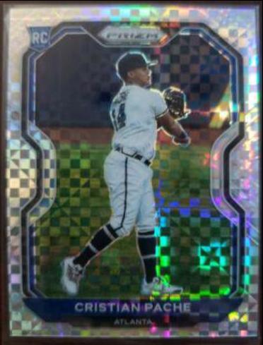 Cristian Pache [Power Plaid Prizm] #144