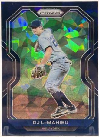 DJ LeMahieu [Navy Blue Cracked Ice Prizm] #22