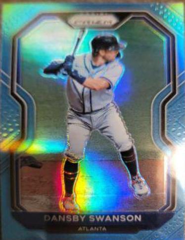 Dansby Swanson [Blue Prizm] #168