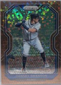 Dansby Swanson [Gold Donut Circles Prizm] #168