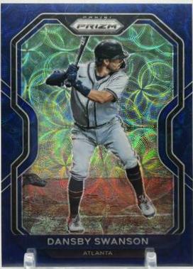 Dansby Swanson [Navy Blue Kaleidoscope Prizm] #168