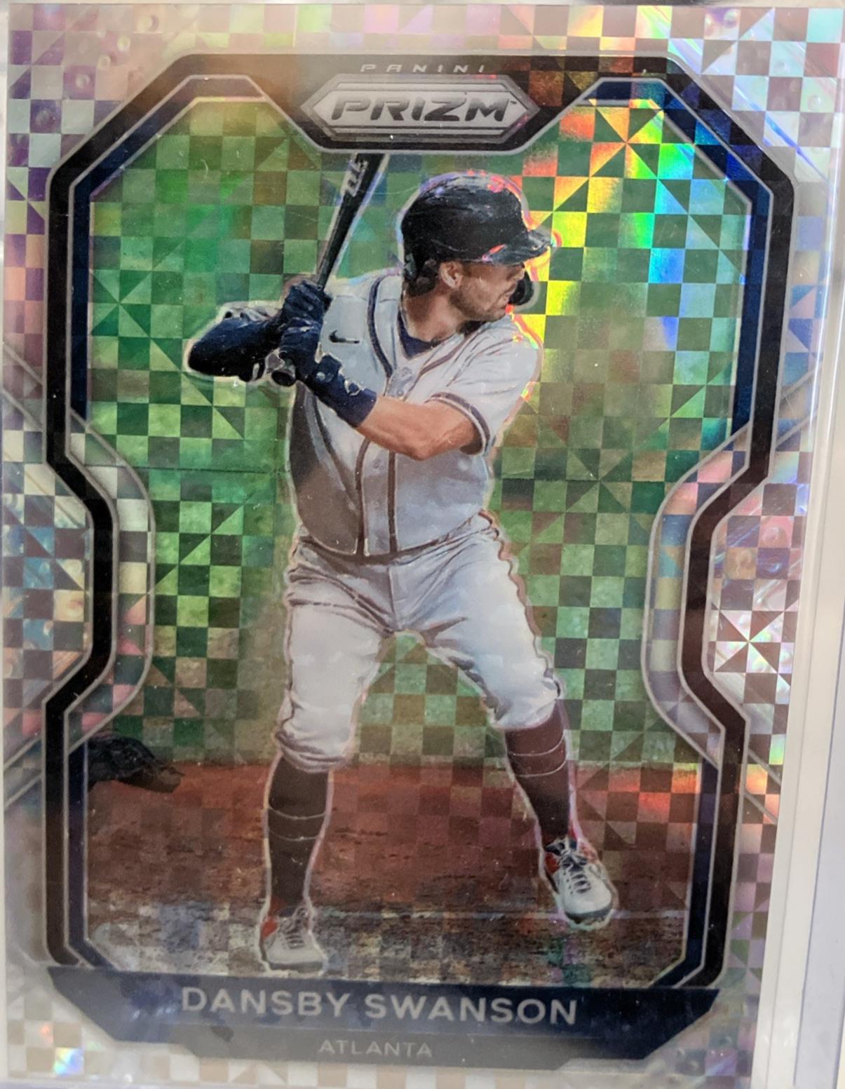 Dansby Swanson [Power Plaid Prizm] #168
