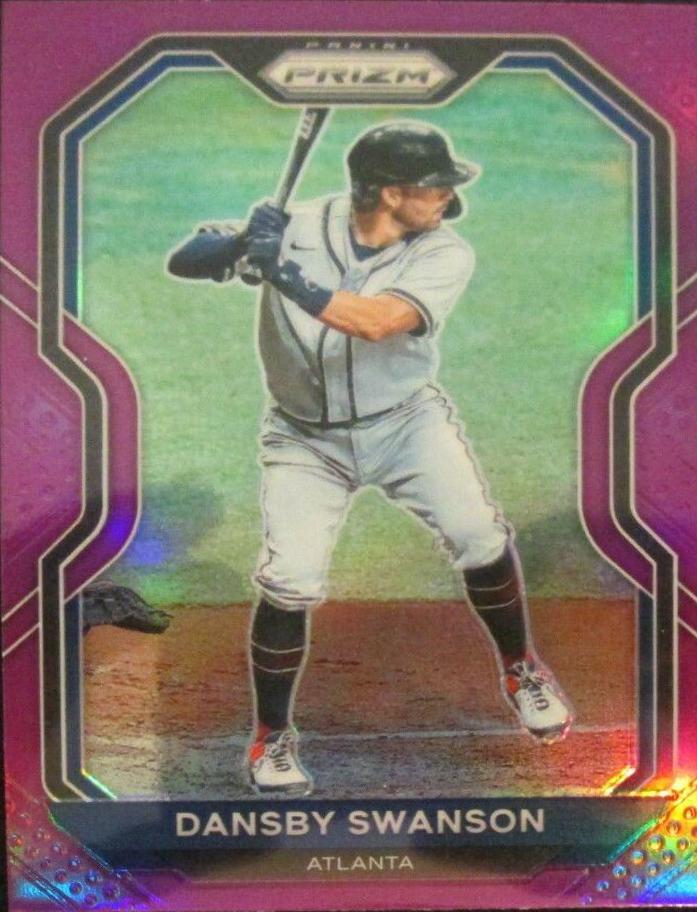 Dansby Swanson [Purple Prizm] #168
