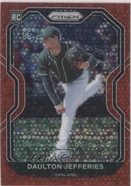 Daulton Jefferies [Red Donut Circles Prizm] #95
