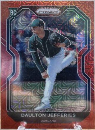 Daulton Jefferies [Red Mojo Prizm] #95