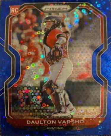 Daulton Varsho [Blue Donut Circles Prizm] #238