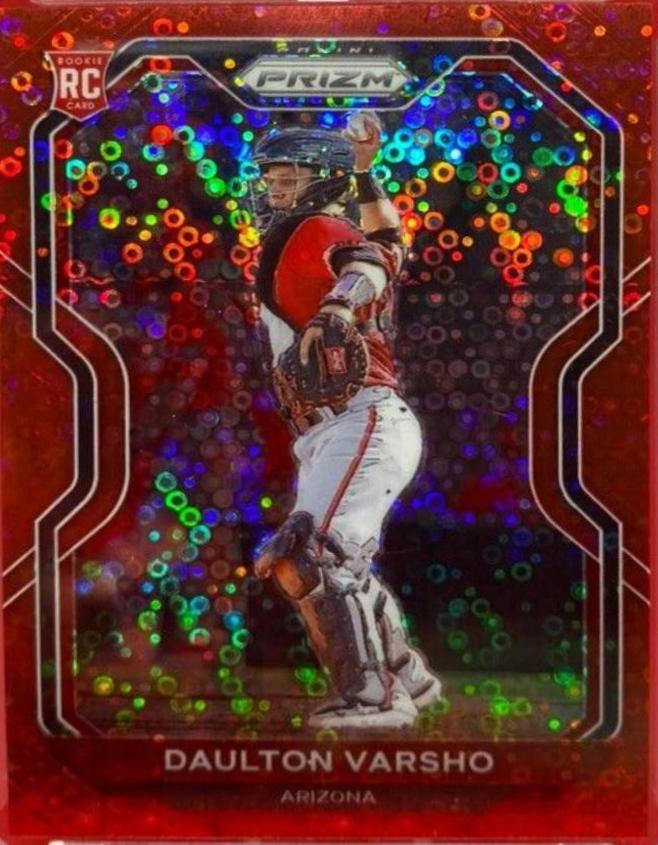 Daulton Varsho [Red Donut Circles Prizm] #238