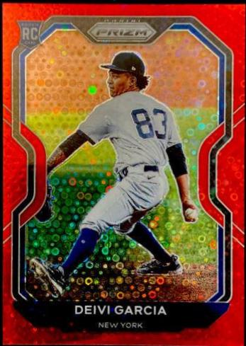 Deivi Garcia [Red Donut Circles Prizm] #6