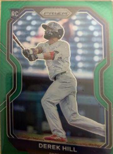 Derek Hill [Green Prizm] #206