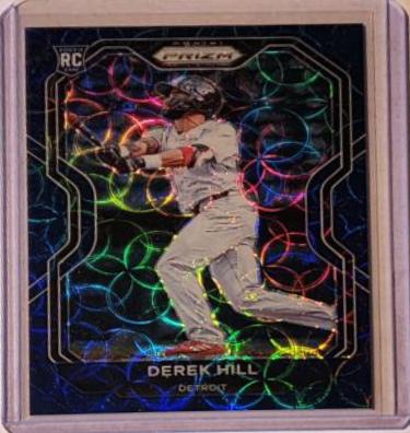 Derek Hill [Navy Blue Kaleidoscope Prizm] #206