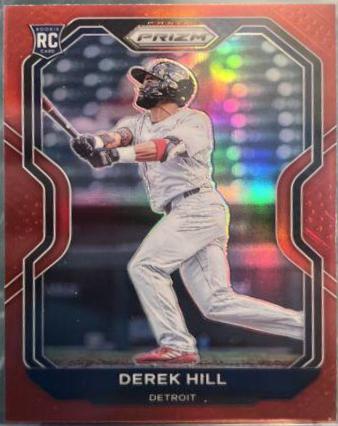 Derek Hill [Red Prizm] #206