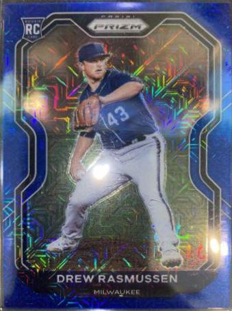 Drew Rasmussen [Blue Mojo Prizm] #197