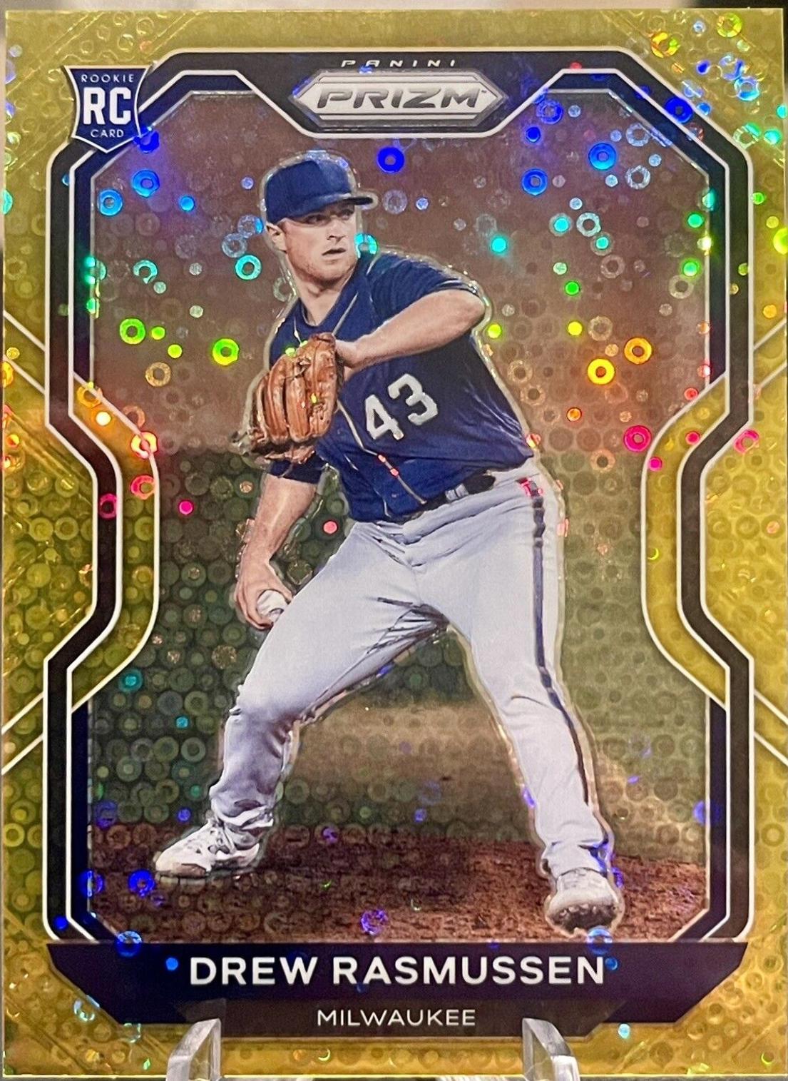 Drew Rasmussen [Gold Donut Circles Prizm] #197