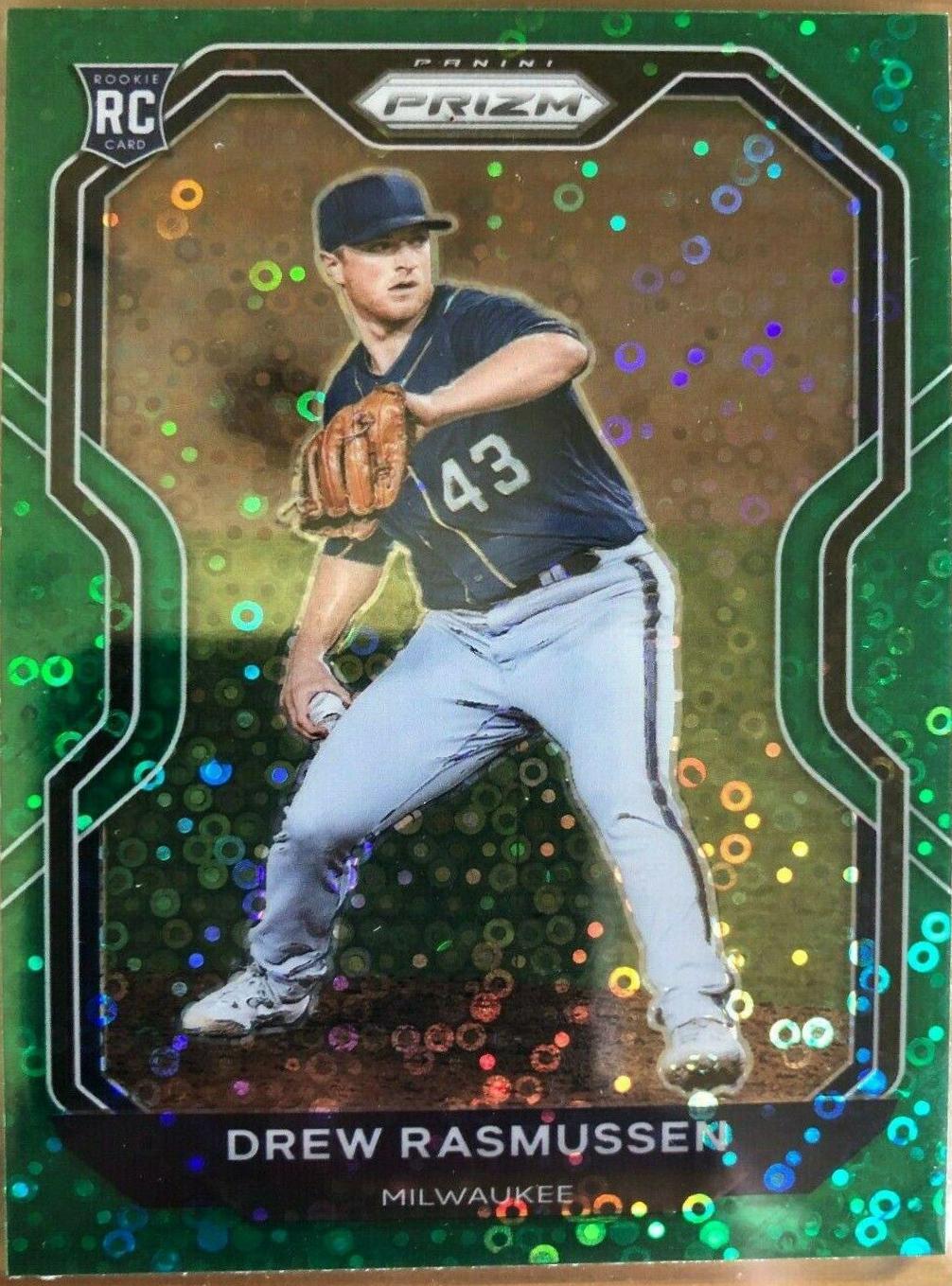 Drew Rasmussen [Green Donut Circles Prizm] #197