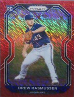 Drew Rasmussen [Red Shimmer Prizm] #197