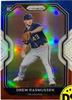 Drew Rasmussen [Red, White, and Blue Prizm] #197