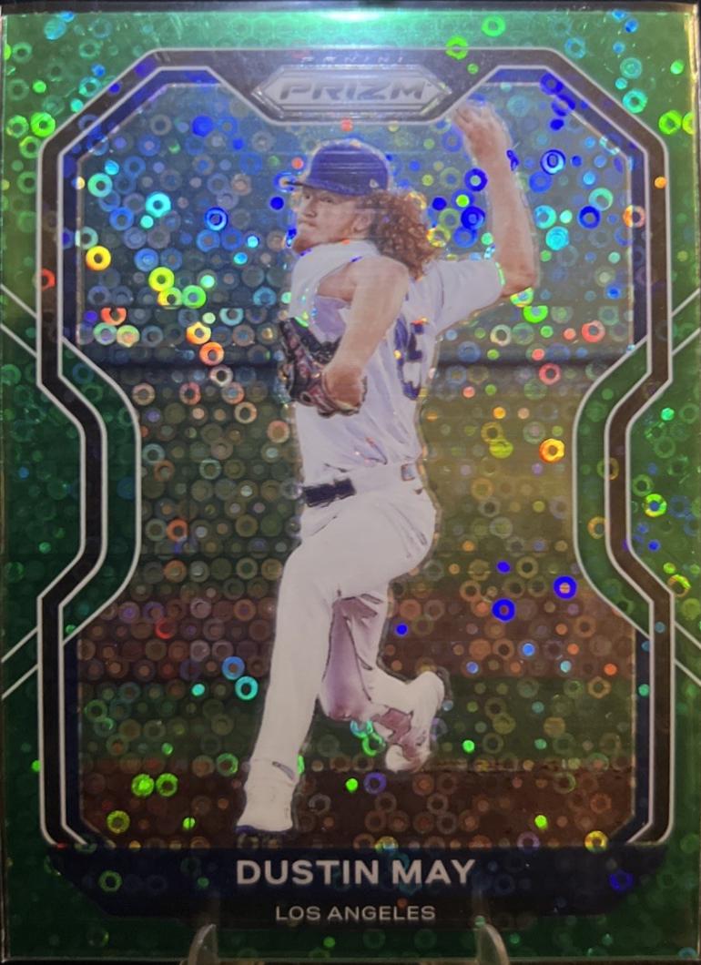 Dustin May [Green Donut Circles Prizm] #205