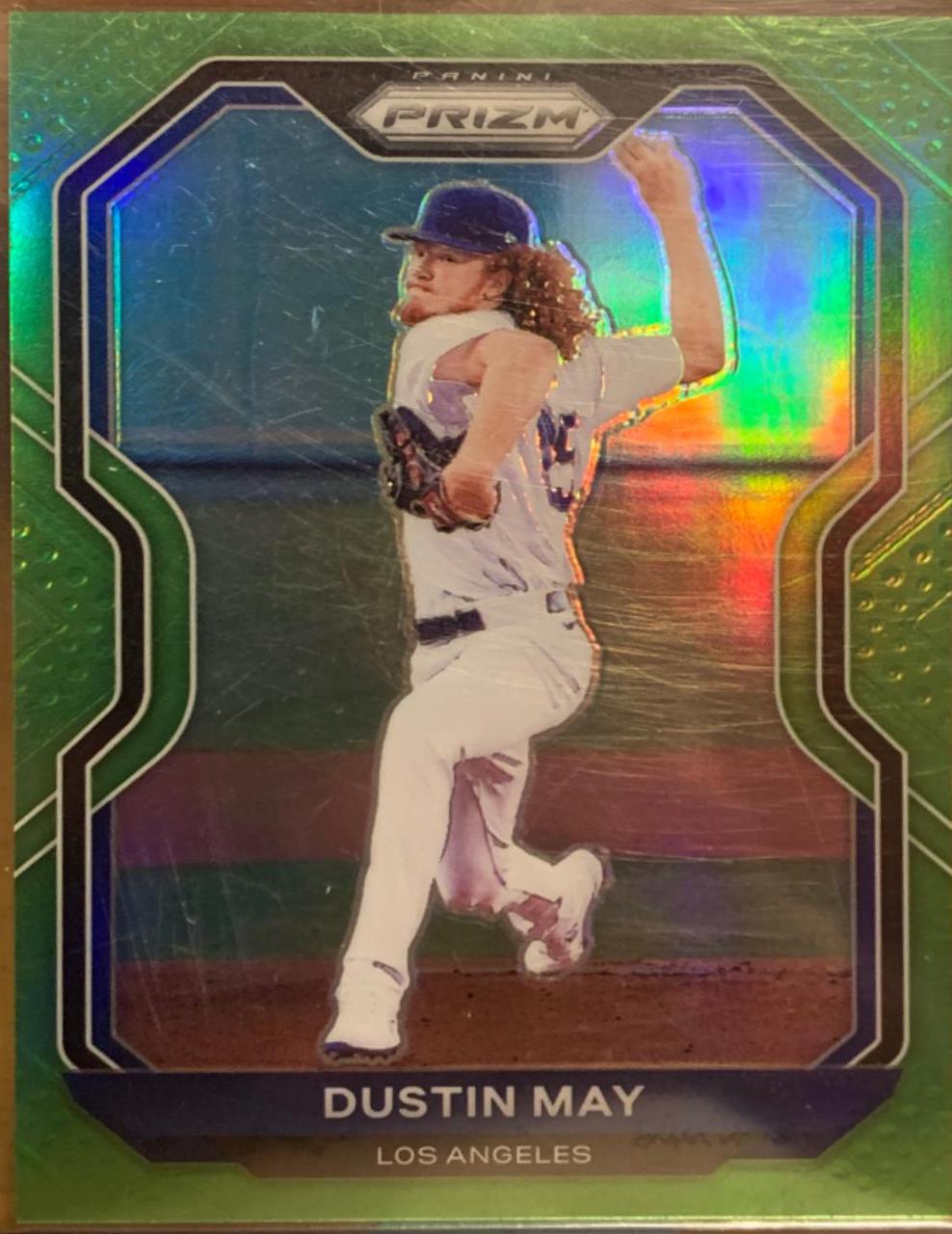 Dustin May [Lime Green Prizm] #205