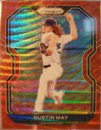 Dustin May [Red Wave Prizm] #205