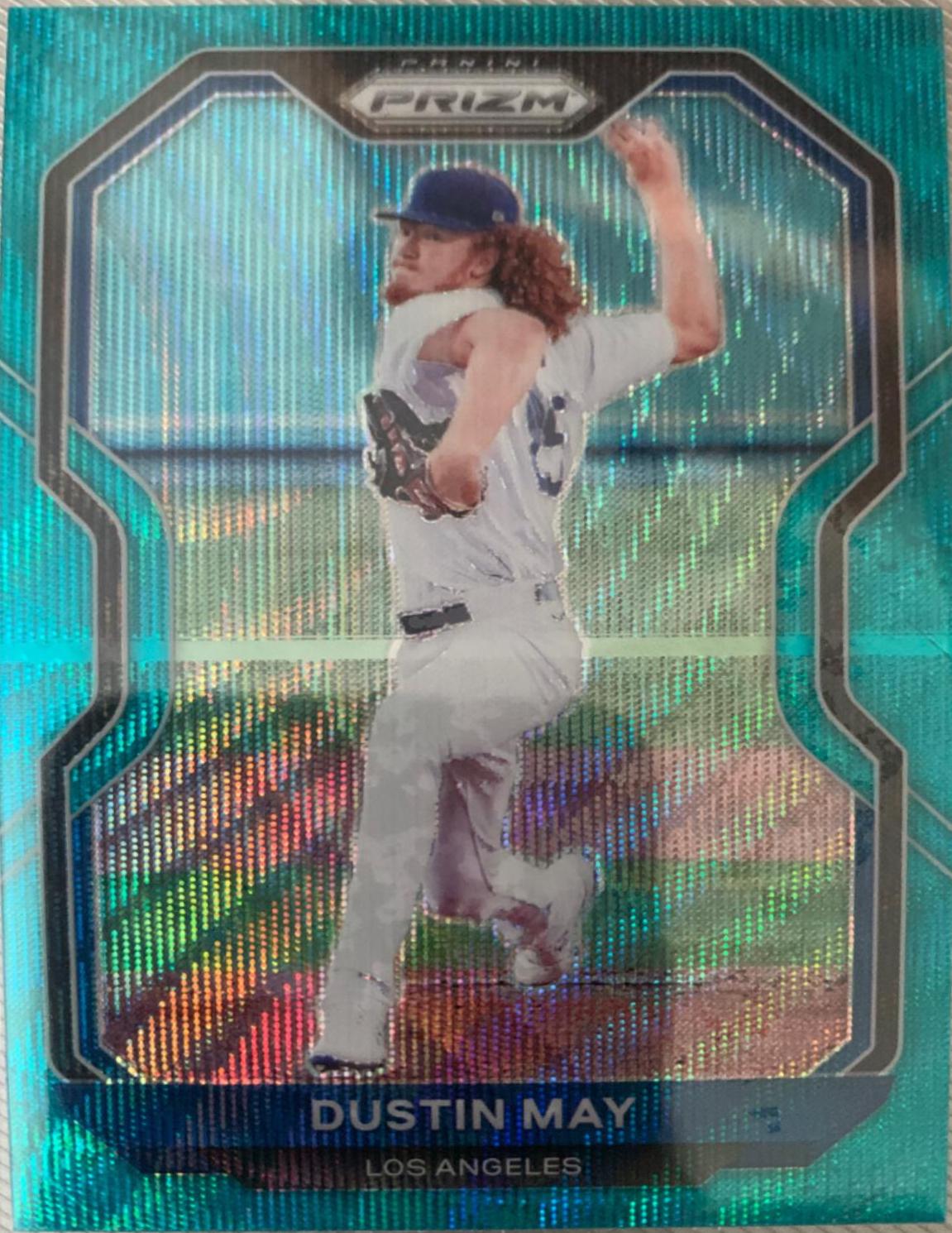 Dustin May [Teal Wave Prizm] #205