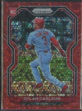 Dylan Carlson [Red Donut Circles Prizm] #138