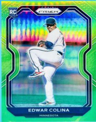Edwar Colina [Lime Green Prizm] #51