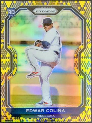Edwar Colina [Snake Skin Prizm] #51