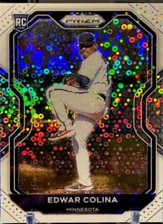 Edwar Colina [White Donut Circles Prizm] #51