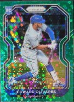 Edward Olivares [Green Donut Circles Prizm] #137