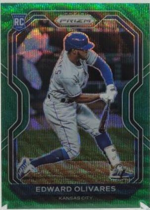 Edward Olivares [Green Wave Prizm] #137