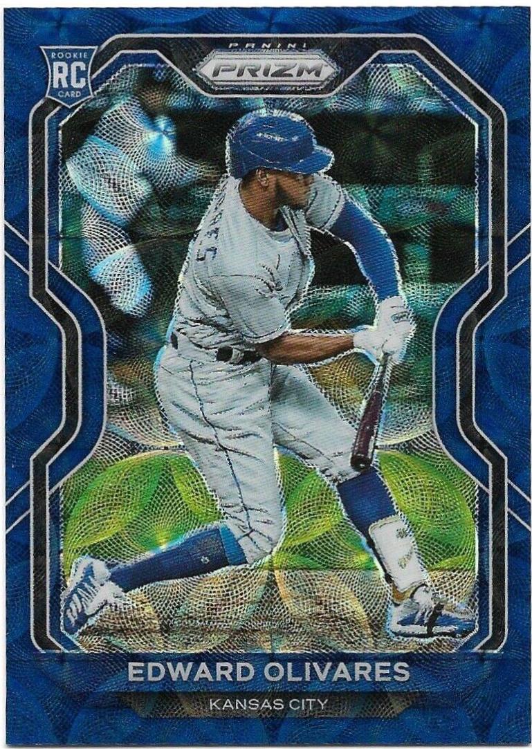 Edward Olivares [Navy Blue Kaleidoscope Prizm] #137