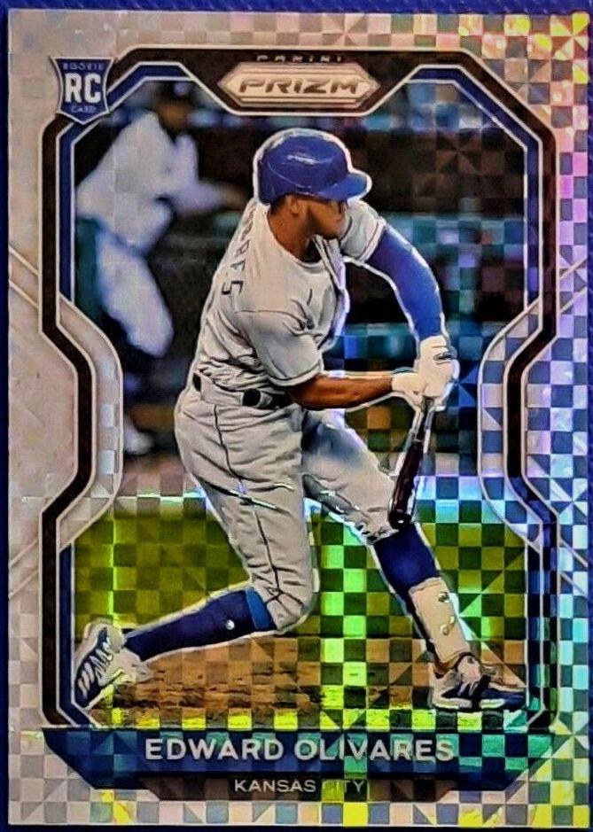 Edward Olivares [Power Plaid Prizm] #137