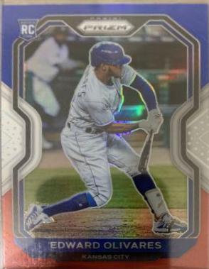 Edward Olivares [Red, White, and Blue Prizm] #137