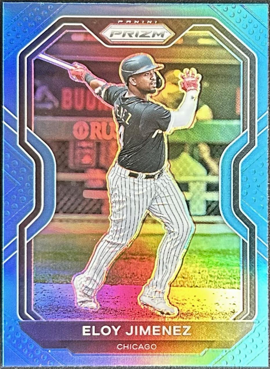 Eloy Jimenez [Navy Blue Carolina Blue] #63