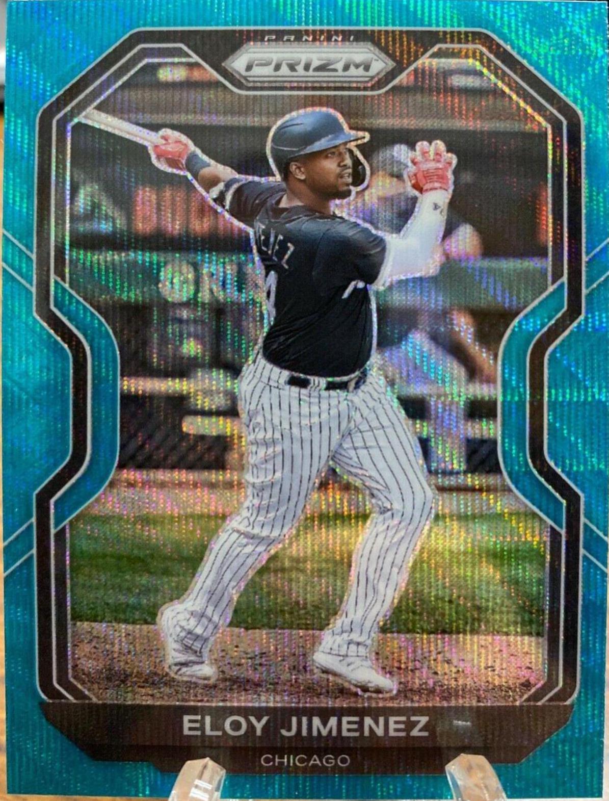 Eloy Jimenez [Teal Wave Prizm] #63