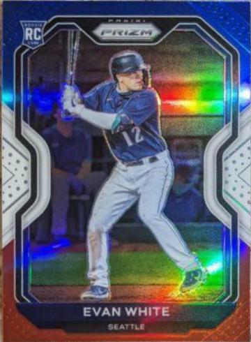 Evan White [Red, White, and Blue Prizm] #89