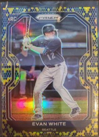 Evan White [Snake Skin Prizm] #89