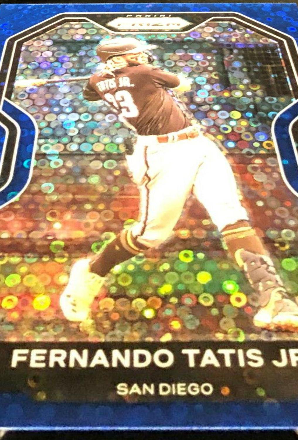 Fernando Tatis Jr. [Blue Donut Circles Prizm] #161