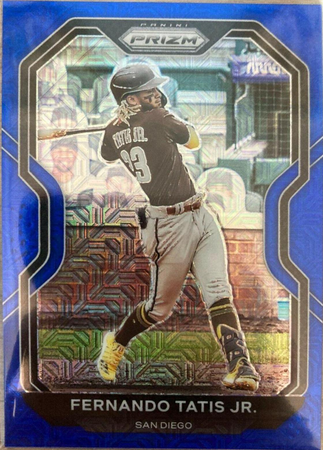 Fernando Tatis Jr. [Blue Mojo Prizm] #161