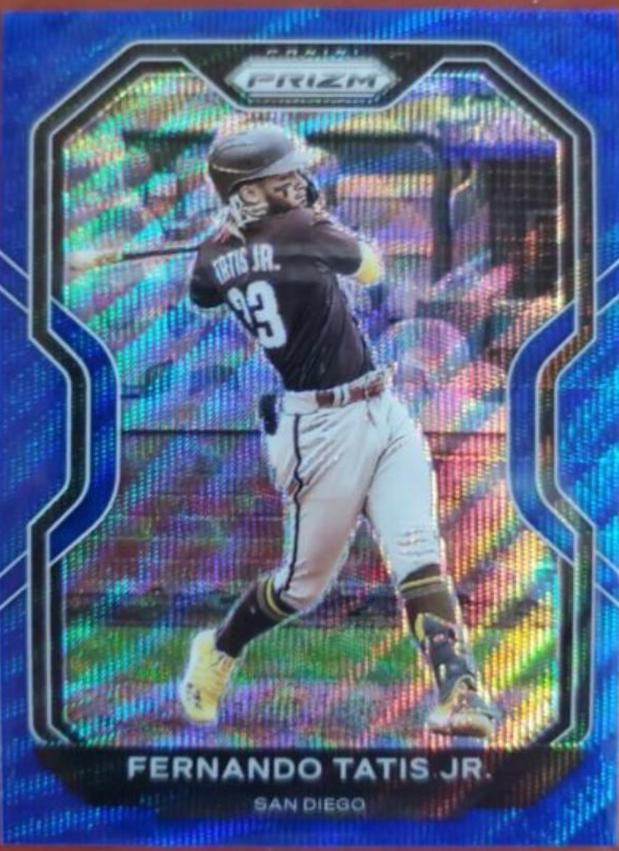 Fernando Tatis Jr. [Blue Wave Prizm] #161