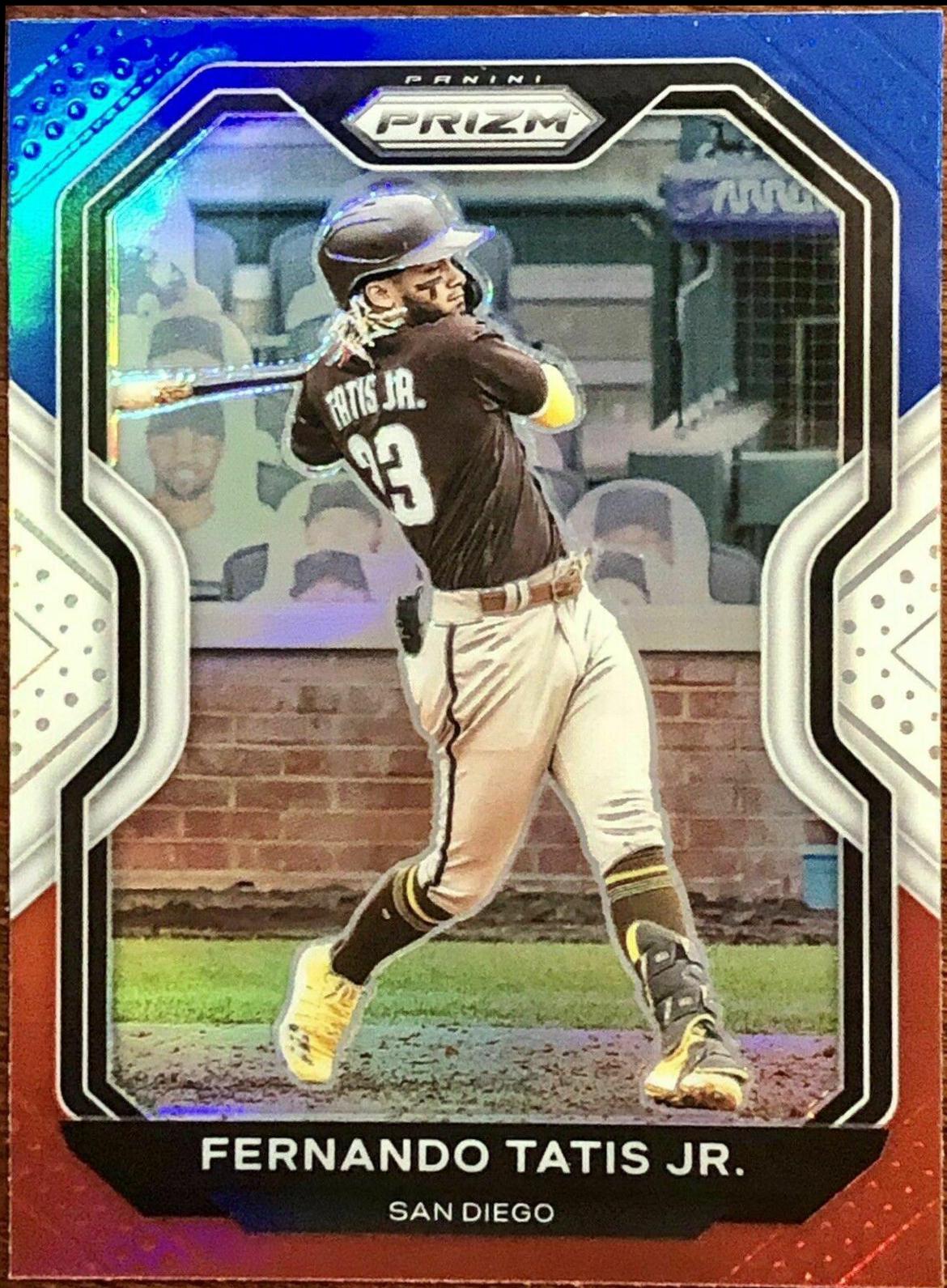 Fernando Tatis Jr. [Red, White, and Blue Prizm] #161