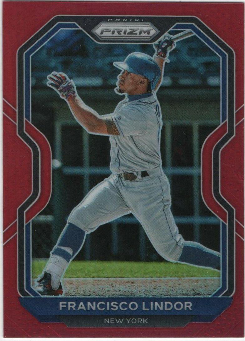 Francisco Lindor [Red Prizm] #80
