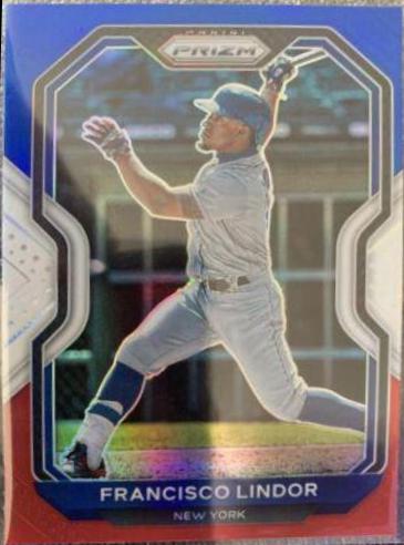Francisco Lindor [Red, White, and Blue Prizm] #80
