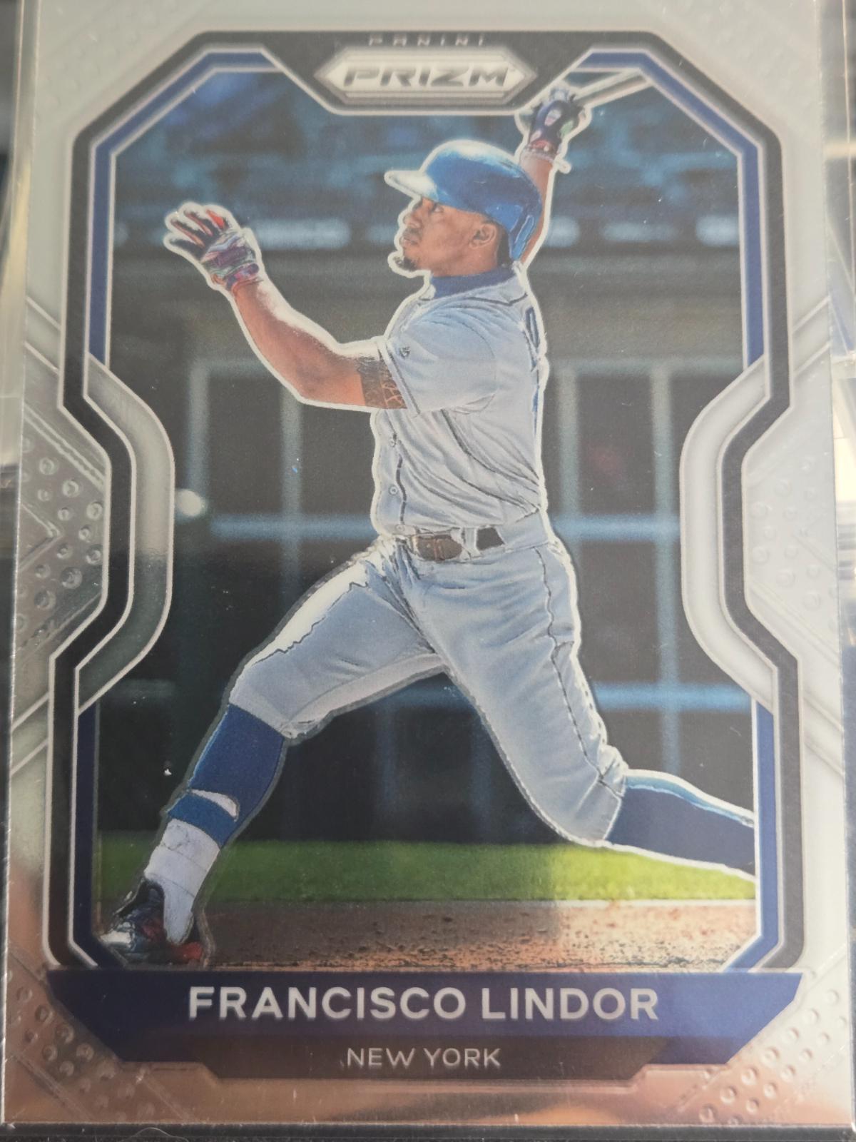 Francisco Lindor [Silver Prizm] #80