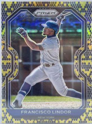 Francisco Lindor [Snake Skin Prizm] #80