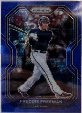 Freddie Freeman [Blue Donut Circles Prizm] #112