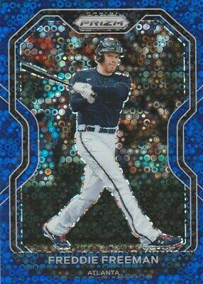 Freddie Freeman [Blue Mojo Prizm] #112