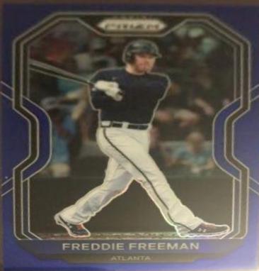Freddie Freeman [Blue Prizm] #112