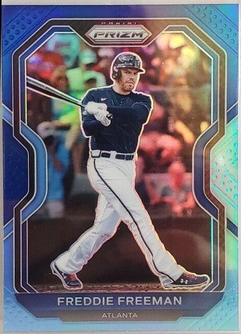 Freddie Freeman [Carolina Blue Prizm] #112