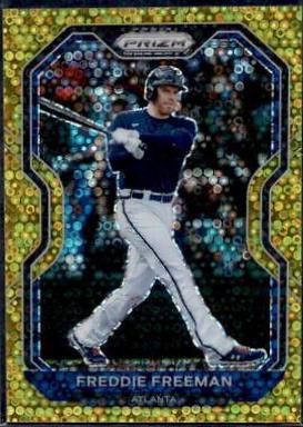 Freddie Freeman [Gold Donut Circles Prizm] #112
